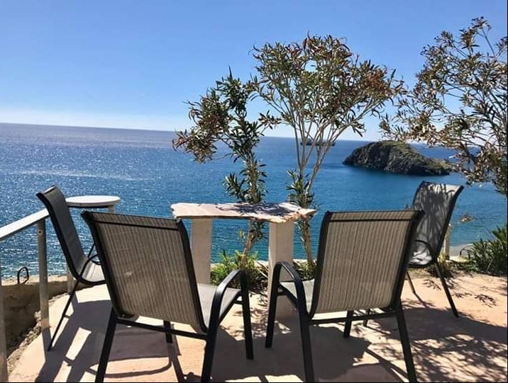 Beach View Kaloi Liménes Dış mekan fotoğraf